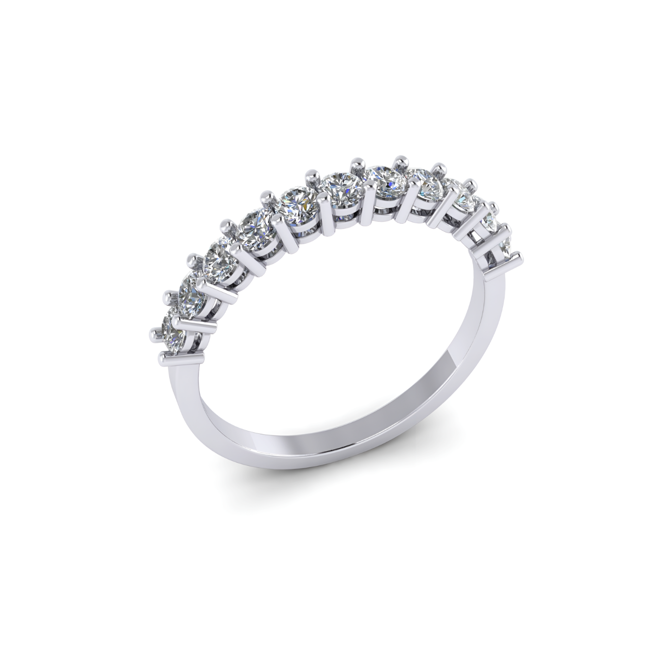 GLITTERING LINE RING